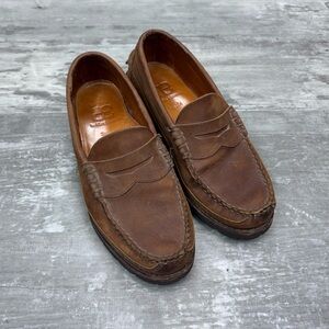 Allen Edmonds Sequoia Brown Loafers 8.5 D